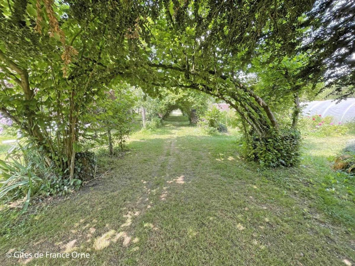 Maison De Caractere Avec Jardin, Proche D'Argentan, Ideale Pour Peche Et Detente En Campagne - Fr-1-497-131 Sarceaux Exterior foto